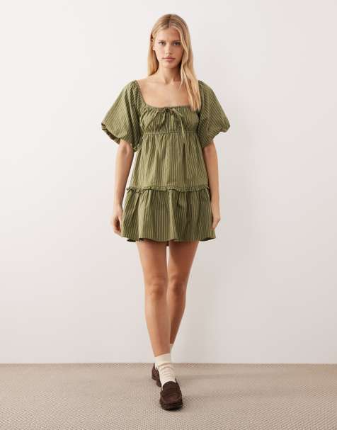 Green Smock Dresses | Shop at ASOS