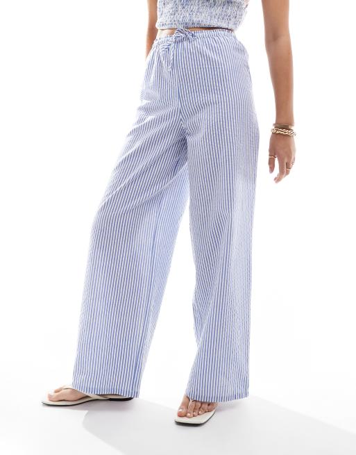 Striped girl pants on sale