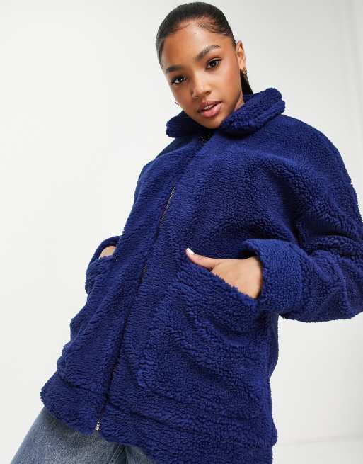 Weekday borg outlet teddy coat