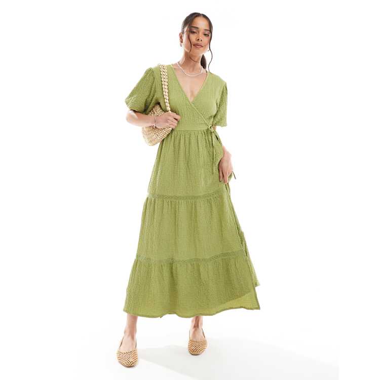 Ameri（アメリ）の「PUFF TULLE TOP LAYERED DRESS（ドレス