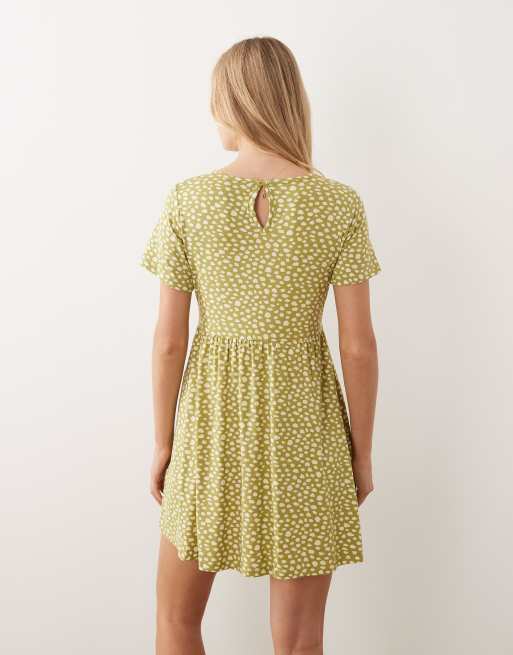 Wednesdays Girl - verde e bianco a pois, 4 di 4
