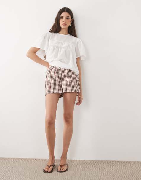 Wednesday's Girl – Vit blus med volym - view 1