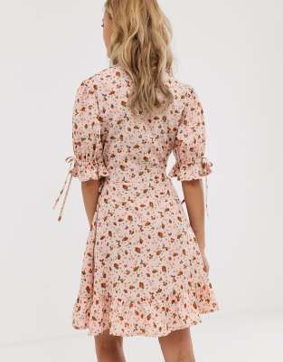 flower girl mini dress