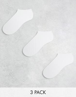 Weekday Weekday 3-pack trainer socks- white