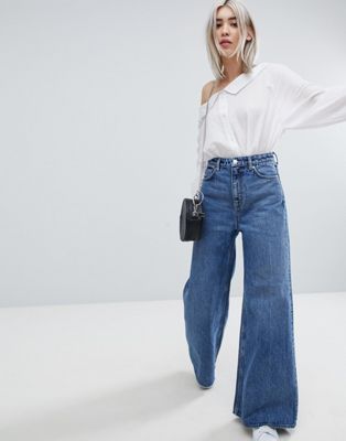 Weekday A-Line Wide Leg Jeans | ASOS