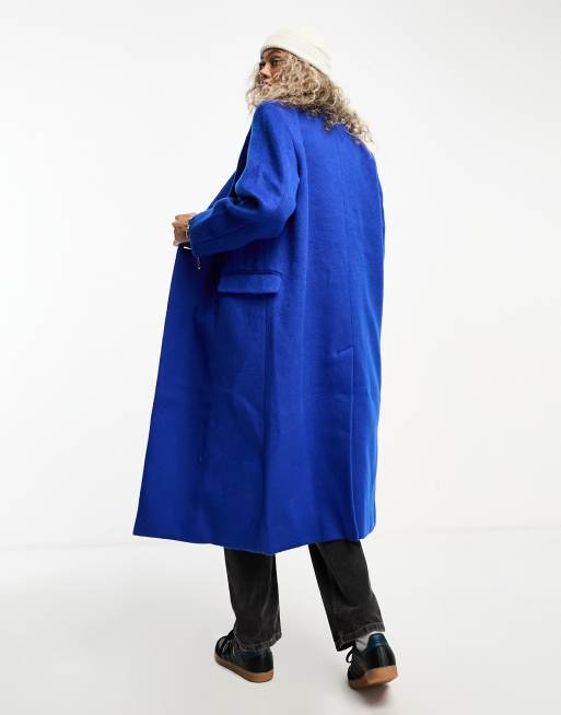 Turquoise hot sale wool coat