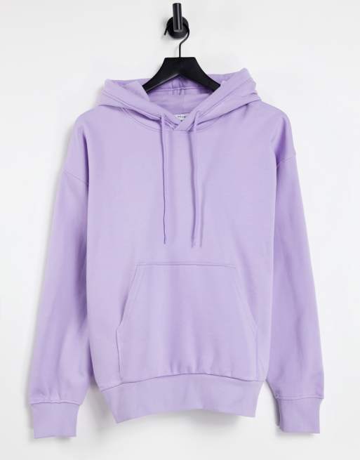 Weekday hoodie lila new arrivals