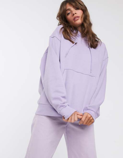 Weekday purple hoodie new arrivals