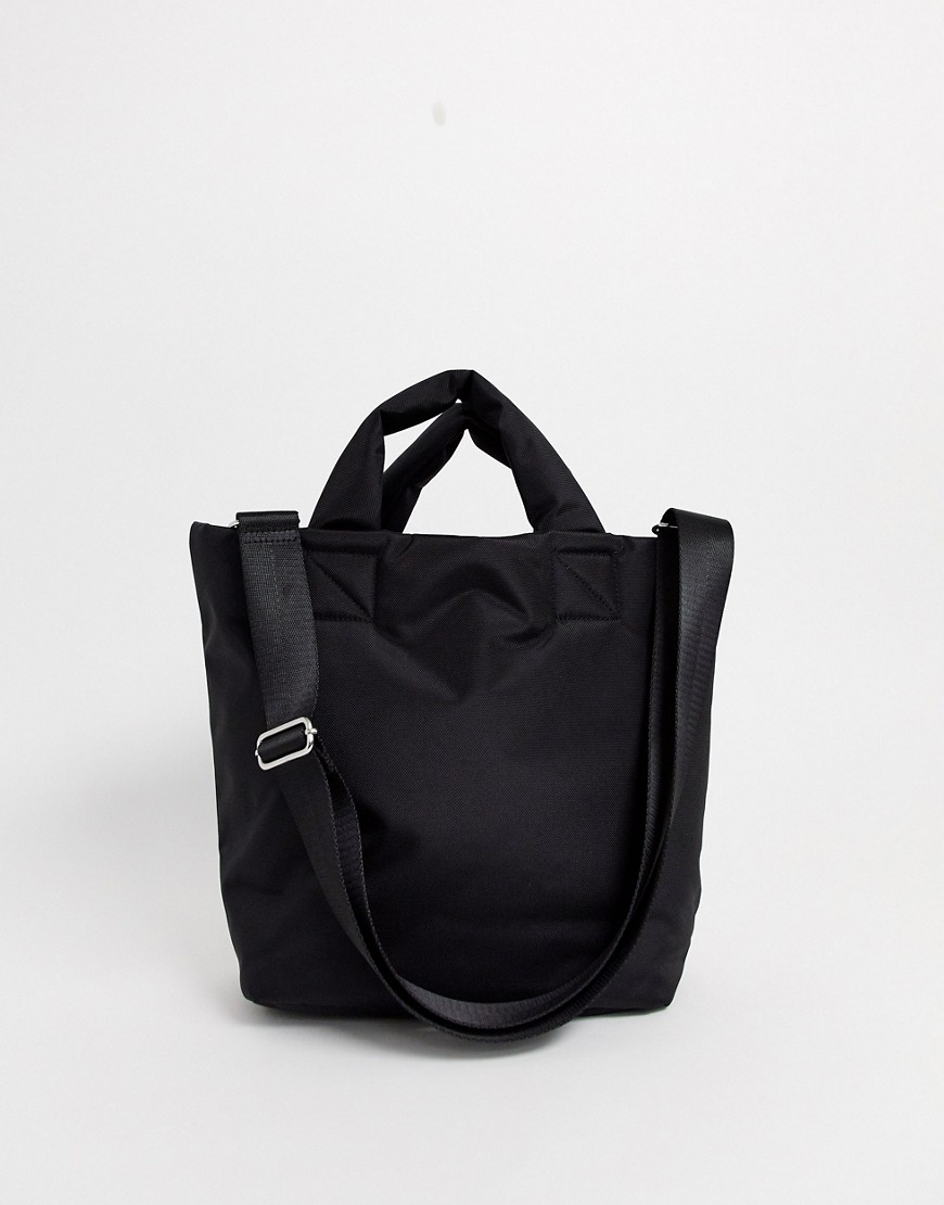 Weekday - Amara - Gewatteerde tas in zwart