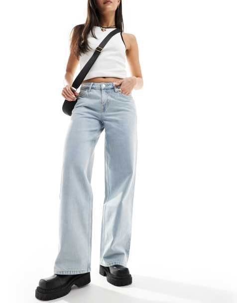 Weekday - Ample - Jean baggy à taille basse - Bleu opulent - view 1