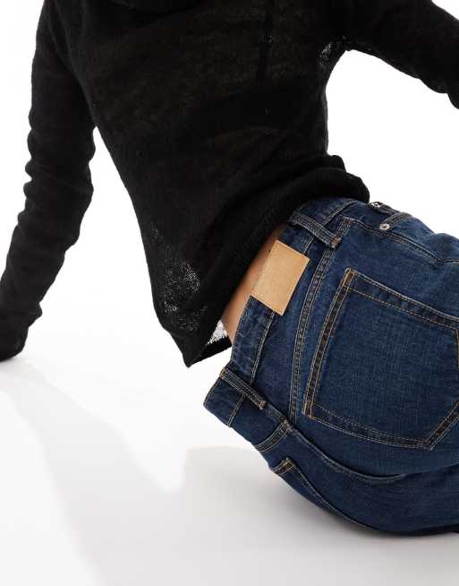 Weekday - Ample - Jean baggy à taille basse - Bleu saphir, 5 de 5