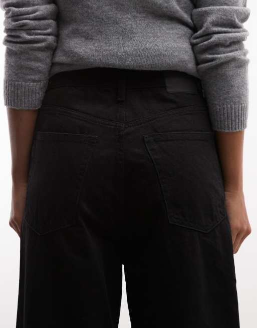 Weekday - Astro - Jean coupe baggy à taille basse - Noir brut délavé, 5 de 7
