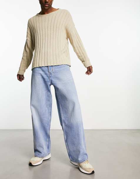 Weekday - Astro - Jeans ampi lavaggio blue delight - view 1