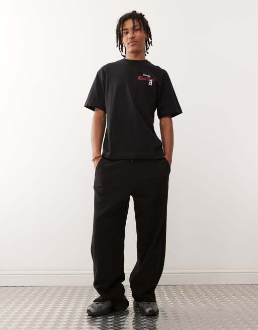 Weekday Astro loose fit joggers in black