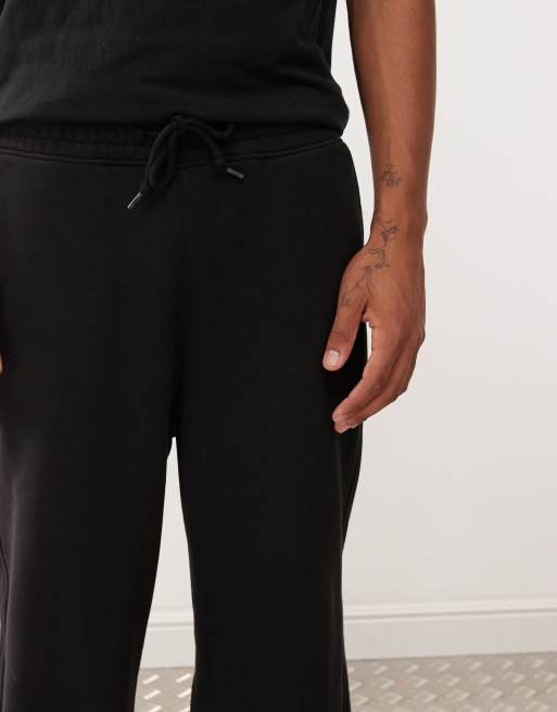 Weekday Astro loose fit joggers in black