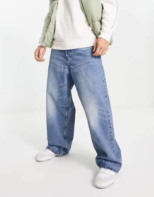 ブランドを選択する Weekday Astro Loose Baggy jeans | www.barkat.tv