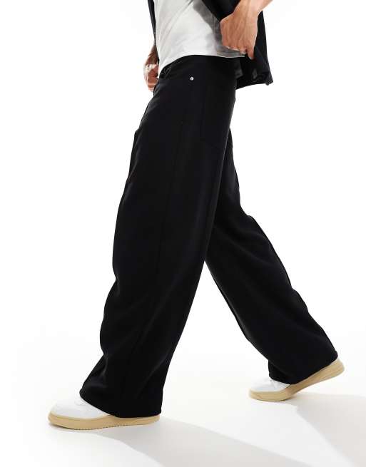 Weekday - Astro - Pantaloni sportivi neri