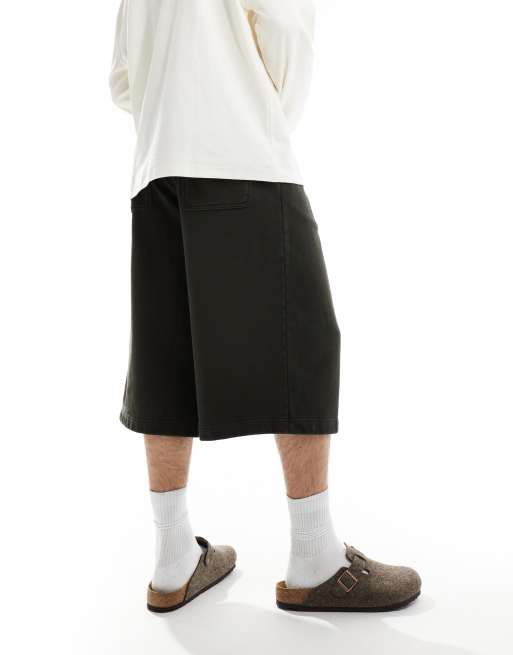 Weekday - Astro - Short ample style skate - Noir délavé, 5 de 5