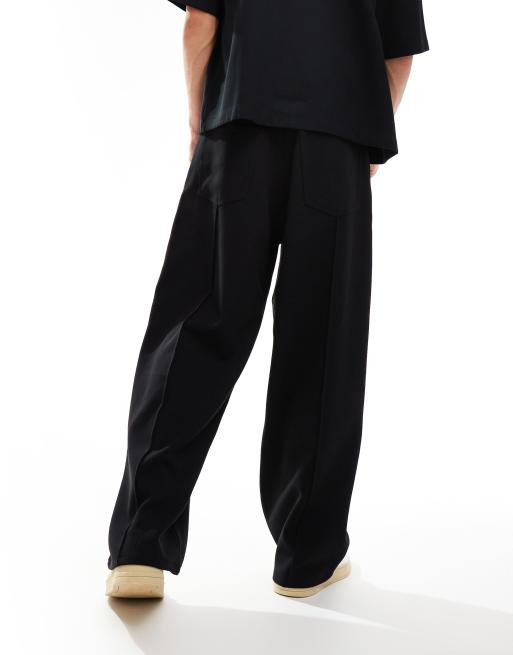 Weekday Astro track trousers in black | ASOS