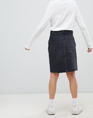 weekday denim skirt