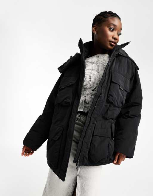 Asos padded outlet parka