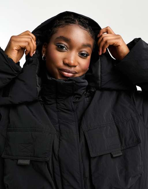 Padded on sale parka jacket