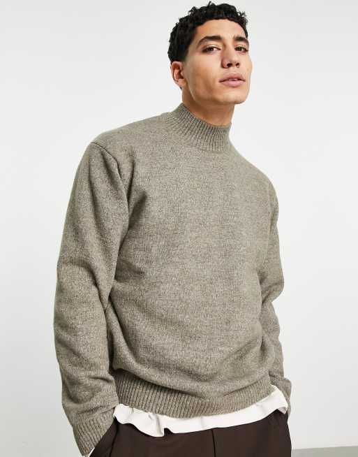 Weekday - Atwood - Coltrui in gemêleerd beige