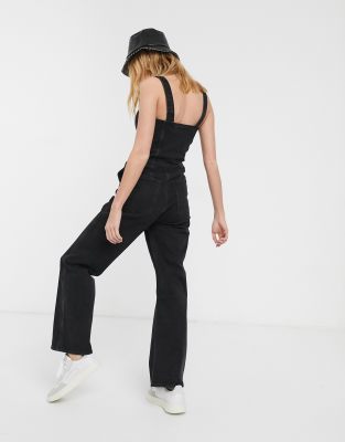 weekday black jumpsuit