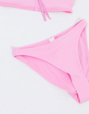 pink swim bottoms