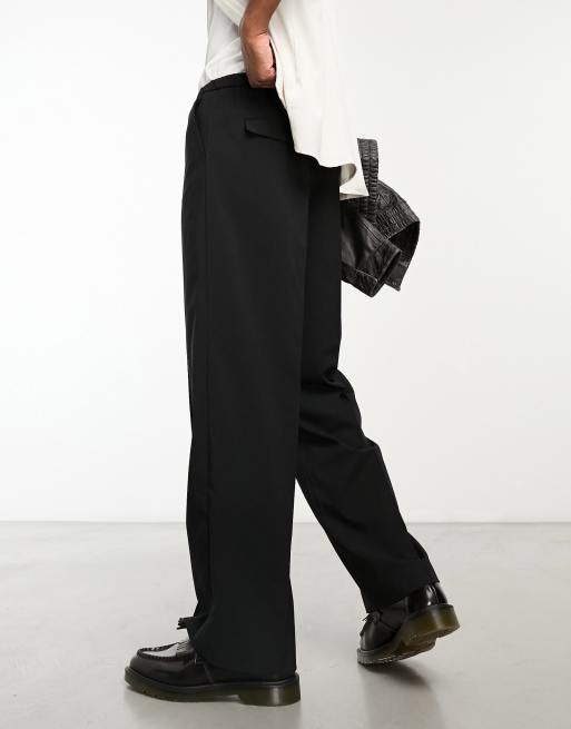 ボトムスその他 TheLatest Wide sand-coloured Axel trousers moore-twill-pants-trousers-