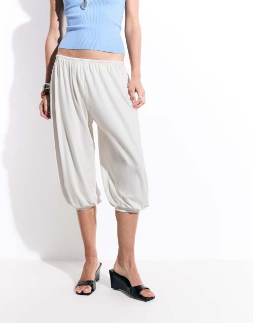 Weekday Balloon-Fit-Bloomer-Hose in Wollweiß, 5 von 5