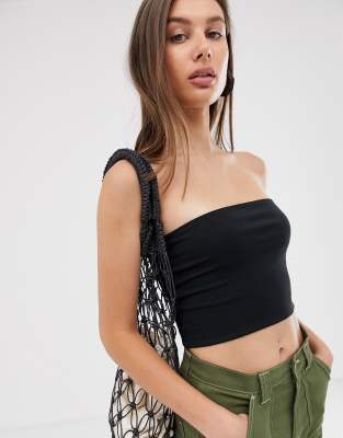 asos strapless top