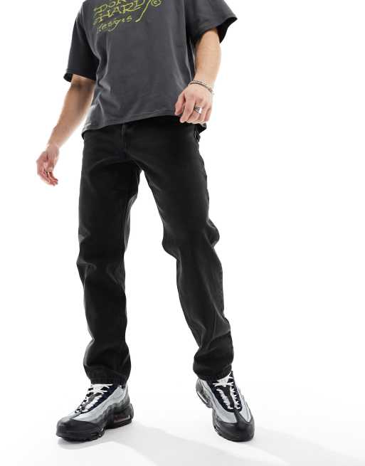 Relaxed Fit Tapered Jeans