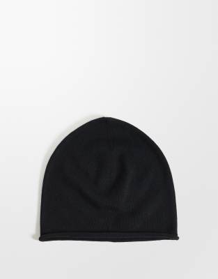 Weekday Beanie With Wool In Black