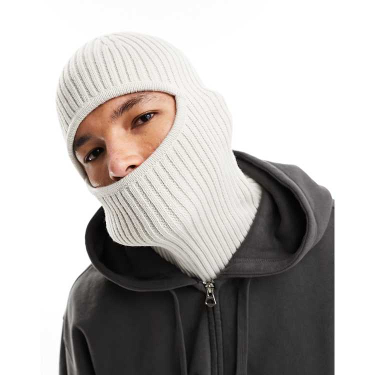 豪華ラッピング無料 Bell Weekday knitted ASOS | beige in balaclava 小物