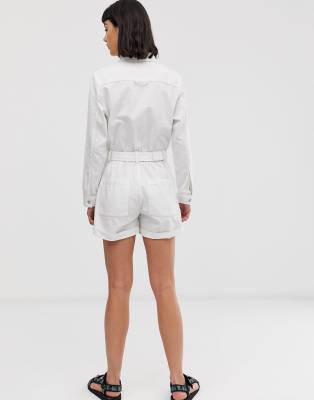 kookai oyster jumpsuit white