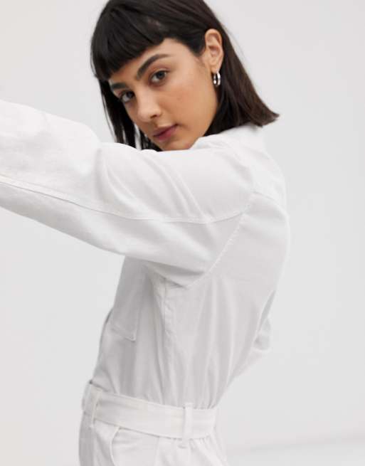 White 2024 boiler playsuit