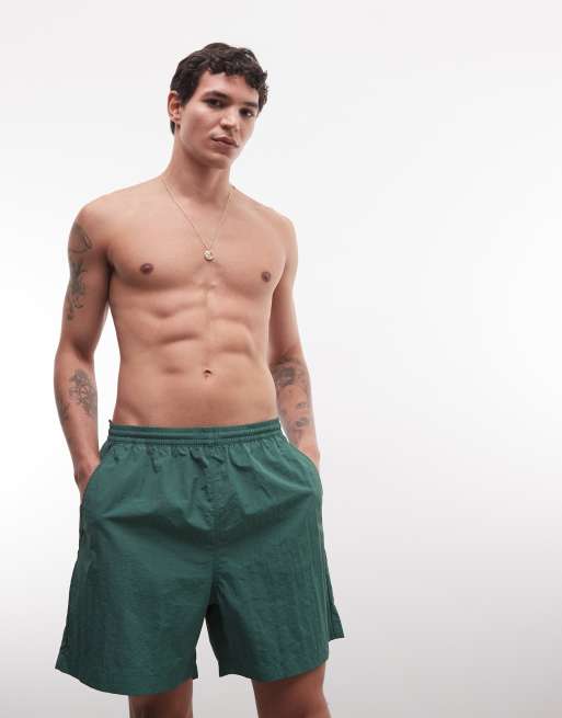 Weekday – Bensingröna badshorts, 2 av 5