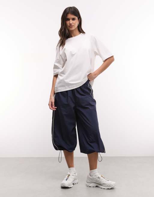 Weekday – Biały T-shirt o pudełkowym kroju oversize, 4 z 4
