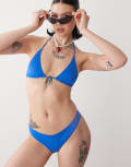 [Weekday] Weekday bikini bottoms in blue XL Blue