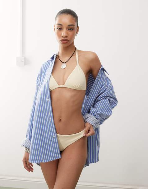 Weekday bikini in buttermilk yellow - view 1