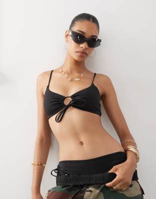 Weekday Bikini Top With Keyhole Detail