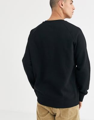 black sweatshirt asos