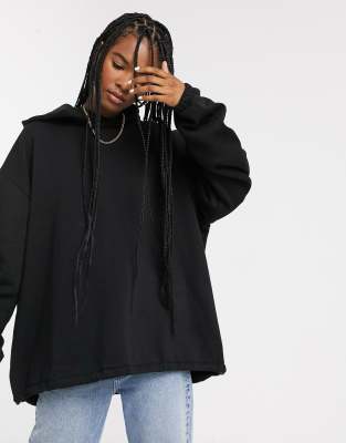 oversized drawstring hoodie