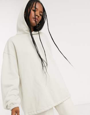 weekday hoodie beige