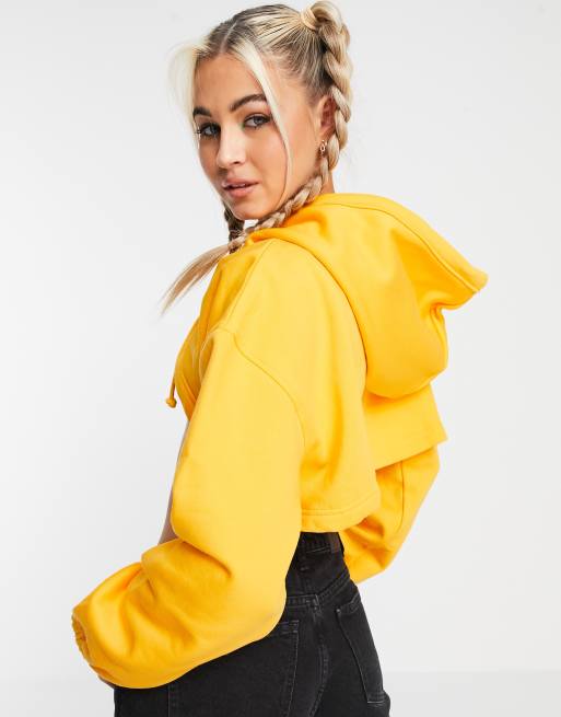 Weekday cropped clearance hoodie