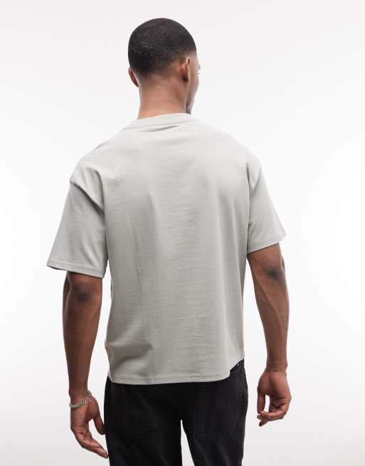 Weekday boxy oversized fit T-shirt in sage, 5 of 5