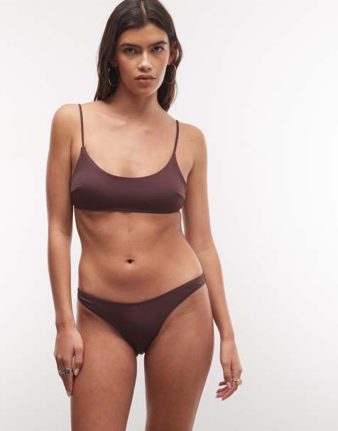 Weekday brazilian-bikinitrosa i mörk plommon - view 1