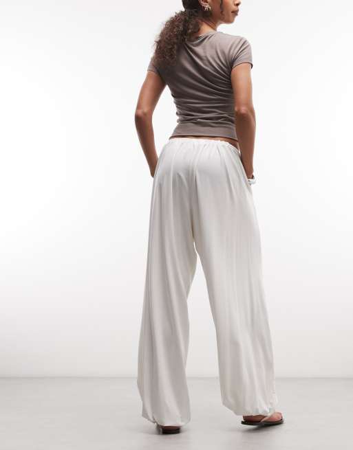 Weekday - Broek met ballonpijpen in gebroken wit, 5 van 5