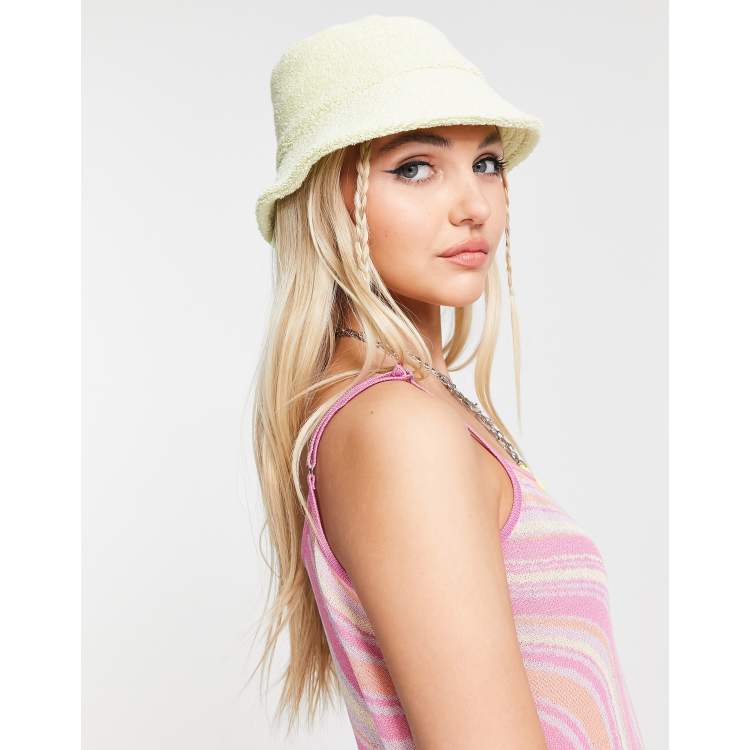 Weekday bucket hat in green ASOS